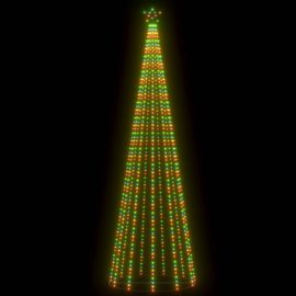 Juletre kjegle 752 fargerike lysdioder 160×500 cm