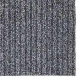 Smussfangende teppeløper 100×150 cm grå