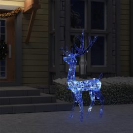 Julereinsdyr dekorasjon akryl 140 LED 140 cm blå