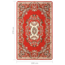 Trykt teppe orientalsk flerfarget 180×270 cm
