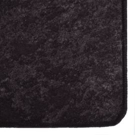 Teppe vaskbart antrasitt 400×300 cm sklisikkert