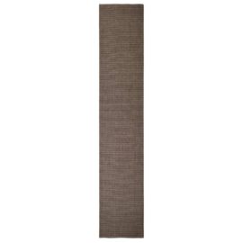 Sisalteppe for klorestolpe brun 66×350 cm