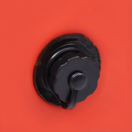 Sammenleggbart hundebasseng rød 200×30 cm PVC