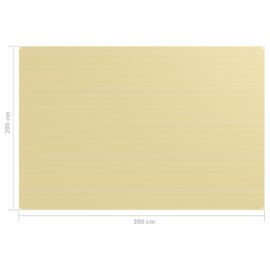 Teltteppe 200×300 cm beige