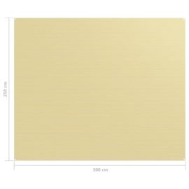 Teltteppe 250×300 cm beige