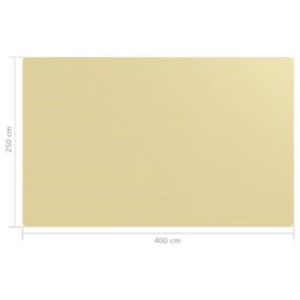 Teltteppe 250×400 cm beige