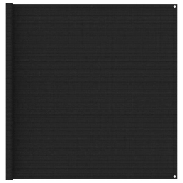 Teltteppe 200×200 cm svart