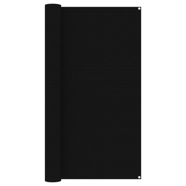 Teltteppe 200×300 cm svart