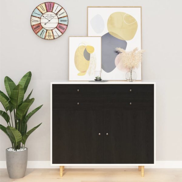 Selvklebende møbelfolier 2 stk 500×90 cm PVC mørk trefarge