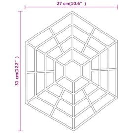 Dambeskyttelse 40 stk svart polypropylen