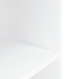 Akvariumstativ hvit 60x30x60 cm konstruert tre