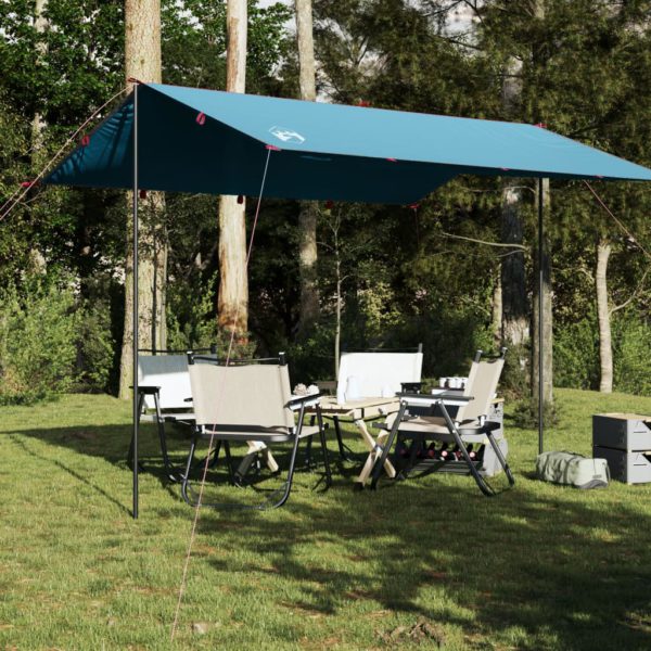 Campingpresenning blå 360×294 cm vanntett