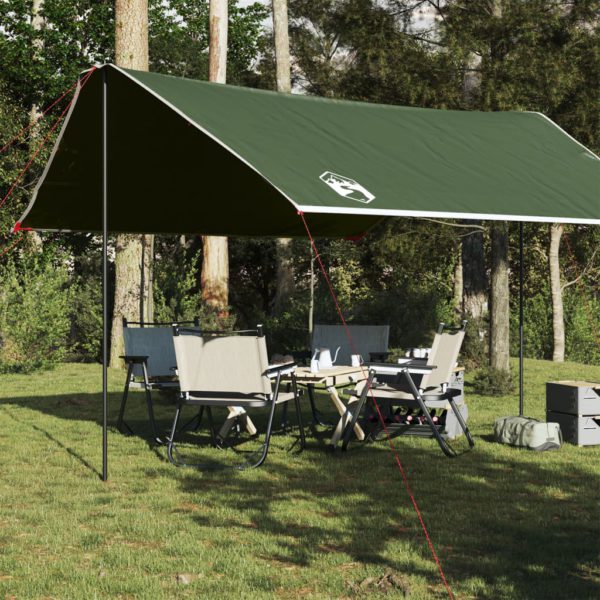 Campingpresenning grønn 430x380x210 cm vanntett