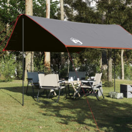 Campingpresenning oransje 430x380x210 cm vanntett