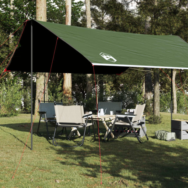 Campingpresenning grønn 460x305x210 cm vanntett
