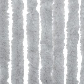 Fluegardin grå 90×200 cm chenille