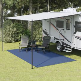 Campingmatte blå 4,5×2,5 m