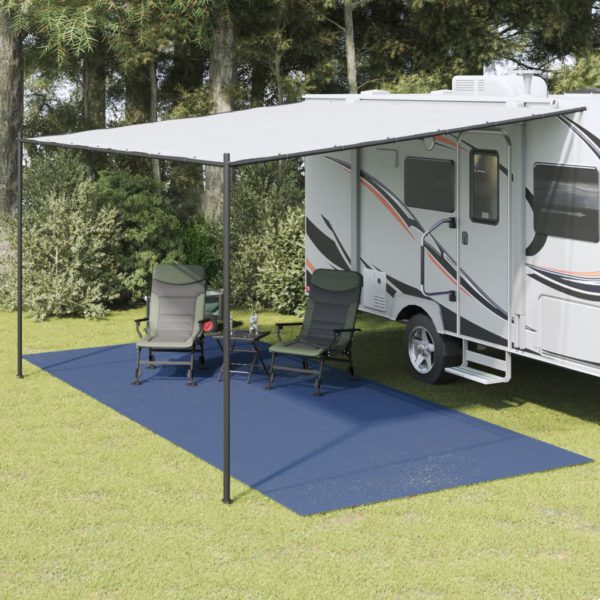 Campingmatte blå 6×2,5 m