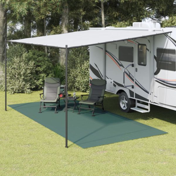 Campingmatte grønn 5,5×2,5 m