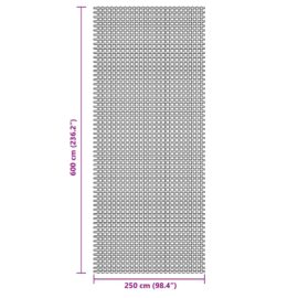 Campingmatte grønn 6×2,5 m